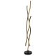 Veioze - Lampadar LED, lampa de podea design modern Geronimo negru, maro