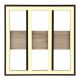 Plafoniere - Plafoniera LED design industrial Froomy negru, maro