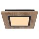 Plafoniere - Plafoniera LED design industrial Lea negru, maro