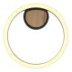 Plafoniere - Plafoniera LED design industrial Beatrix negru, maro 30cm