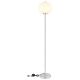 Lampadare - Lampadar, lampa de podea design modern Blacky I nichel