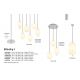 Lampadare - Lampadar, lampa de podea design modern Blacky I nichel