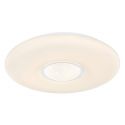 Plafoniera LED RGB cu telecomanda design modern Sully alb