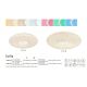 Plafoniere - Plafoniera LED RGB cu telecomanda design modern Sully alb