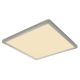 Plafoniere - Plafoniera LED design modern Sapana nichel 42x42cm