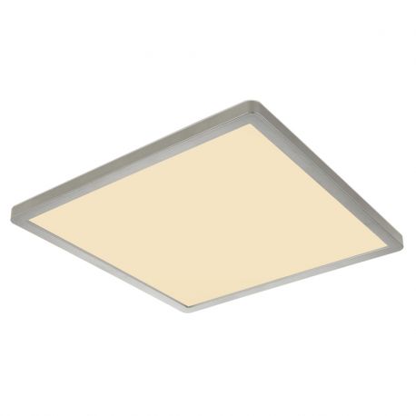 Plafoniere - Plafoniera LED design modern Sapana nichel 42x42cm