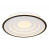 Plafoniera LED design modern Foppa alb, negru
