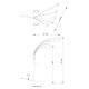 Lampadare - Lampadar, lampa de podea design modern Seymour negru