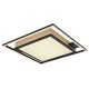 Plafoniere - Plafoniera LED cu telecomanda design indistrial Jorry negru