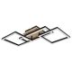 Plafoniere - Plafoniera LED design indistrial Bossy negru 70x31cm