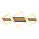 Plafoniere - Plafoniera LED design indistrial Dustin negru 66x30cm