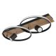 Plafoniere - Plafoniera LED design indistrial Danny 62x32cm