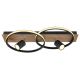 Plafoniere - Plafoniera LED design indistrial Danny 62x32cm