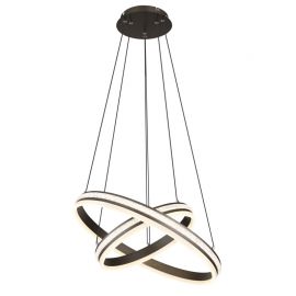 Pendule, Lustre suspendate - Lustra LED cu telecomanda design modern Grouni 60cm