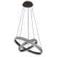 Pendule, Lustre suspendate - Lustra LED cu telecomanda design modern Grouni 60cm