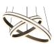 Pendule, Lustre suspendate - Lustra LED cu telecomanda design modern Grouni 60cm