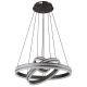 Pendule, Lustre suspendate - Lustra LED cu telecomanda design modern Grouni 60cm