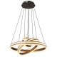 Pendule, Lustre suspendate - Lustra LED cu telecomanda design modern Grouni 60cm