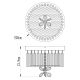 Plafoniere - Plafoniera LED design modern Mathilda 28cm
