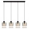 Lustra 4L design modern Hendry negru