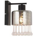 Aplica de perete design modern Hendry negru