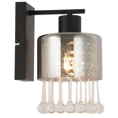 Pendule, Lustre suspendate - Aplica de perete design modern Hendry negru