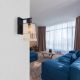 Pendule, Lustre suspendate - Aplica de perete design modern Hendry negru