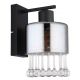 Pendule, Lustre suspendate - Aplica de perete design modern Hendry negru
