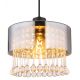 Pendule, Lustre suspendate - Pendul design modern Hendry negru 25cm