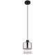 Pendule, Lustre suspendate - Pendul design modern Hendry negru 15cm