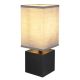 Veioza, lampa de masa design modern Valentino negru