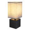 Veioza, lampa de masa design modern Valentino negru