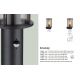Aplice - Aplica de perete pentru exterior cu senzor de miscare design modern IP54 Gracey negru