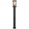 Stalp mediu pentru exterior design modern IP54 Gracey negru