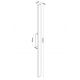 Aplice - Aplica LED iluminat exterior liniar IP54 LOTUS 20W alba