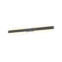 Aplica LED iluminat exterior liniar IP54 LOTUS 20W gri inchis