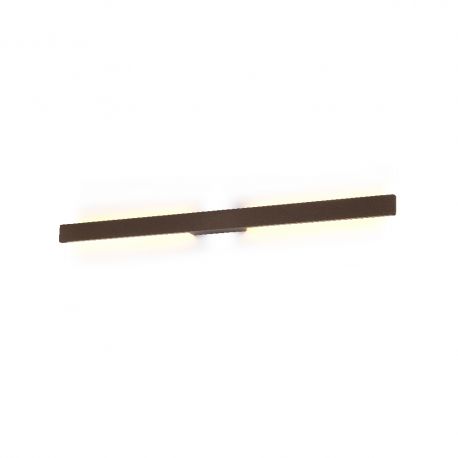 Aplice - Aplica LED iluminat exterior liniar IP54 LOTUS 20W maro corten