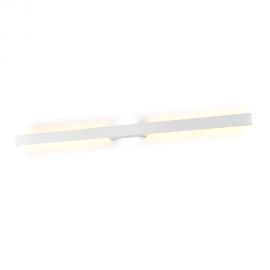 Aplice - Aplica LED iluminat exterior liniar IP54 LOTUS 24W alba