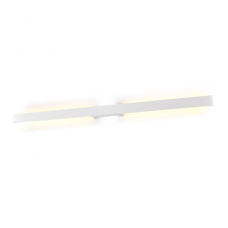 Aplice - Aplica LED iluminat exterior liniar IP54 LOTUS 24W alba
