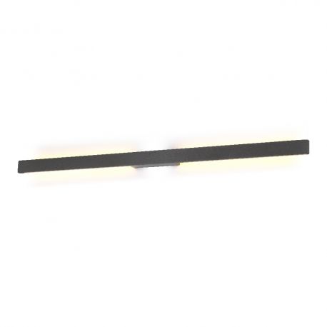 Aplice - Aplica LED iluminat exterior liniar IP54 LOTUS 24W gri inchis