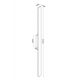 Aplice - Aplica LED iluminat exterior liniar IP54 LOTUS 24W gri inchis