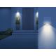 Iluminat exterior - Aplica LED cu spot pentru iluminat exterior design modern IP54 Veronika alb 10x10cm