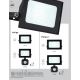 Aplice - Aplica LED pentru iluminat exterior design modern IP65 Helga negru