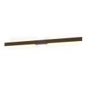 Aplica LED iluminat exterior liniar IP54 LOTUS 24W maro corten