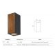 Aplice - Aplica de perete iluminat exterior ambiental IP65 BERET