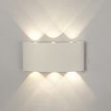 Aplica LED iluminat exterior ambiental IP54 ARCS alba