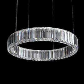 Candelabre, Lustre - Lustra LED LUX moderna design circular D65 PRISMATIC 02