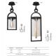 Plafoniere - Lustra iluminat exterior clasic IP54 MAYA