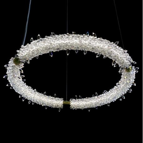 Candelabre, Lustre - Lustra LED LUX moderna design circular D65 GLACEE 01