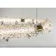 Candelabre, Lustre - Lustra LED LUX moderna design circular D85 GLACEE 02